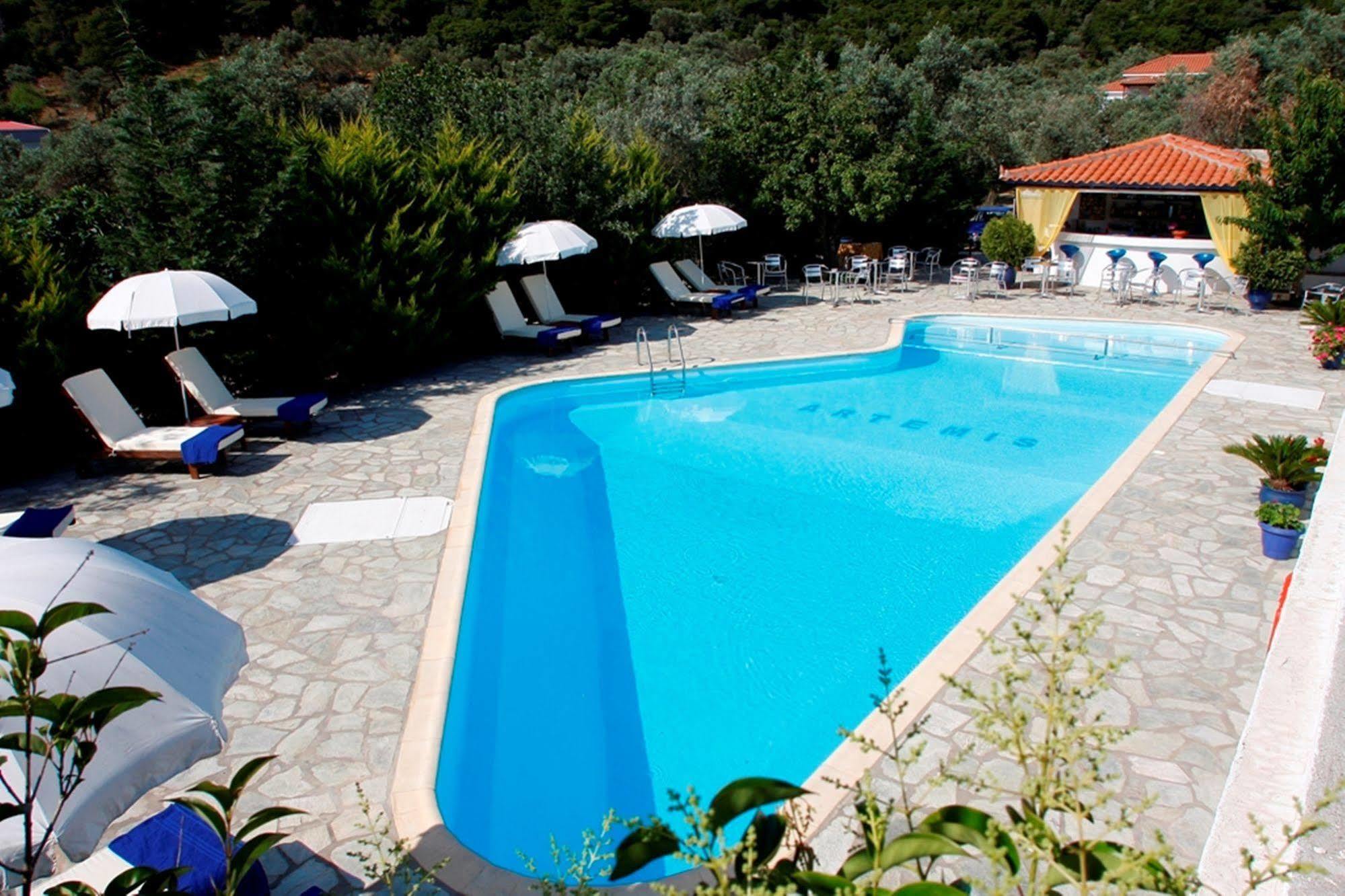 Artemis Bungalows Sztáfilosz Kültér fotó